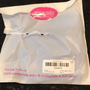 Parade royal blue brief underwear